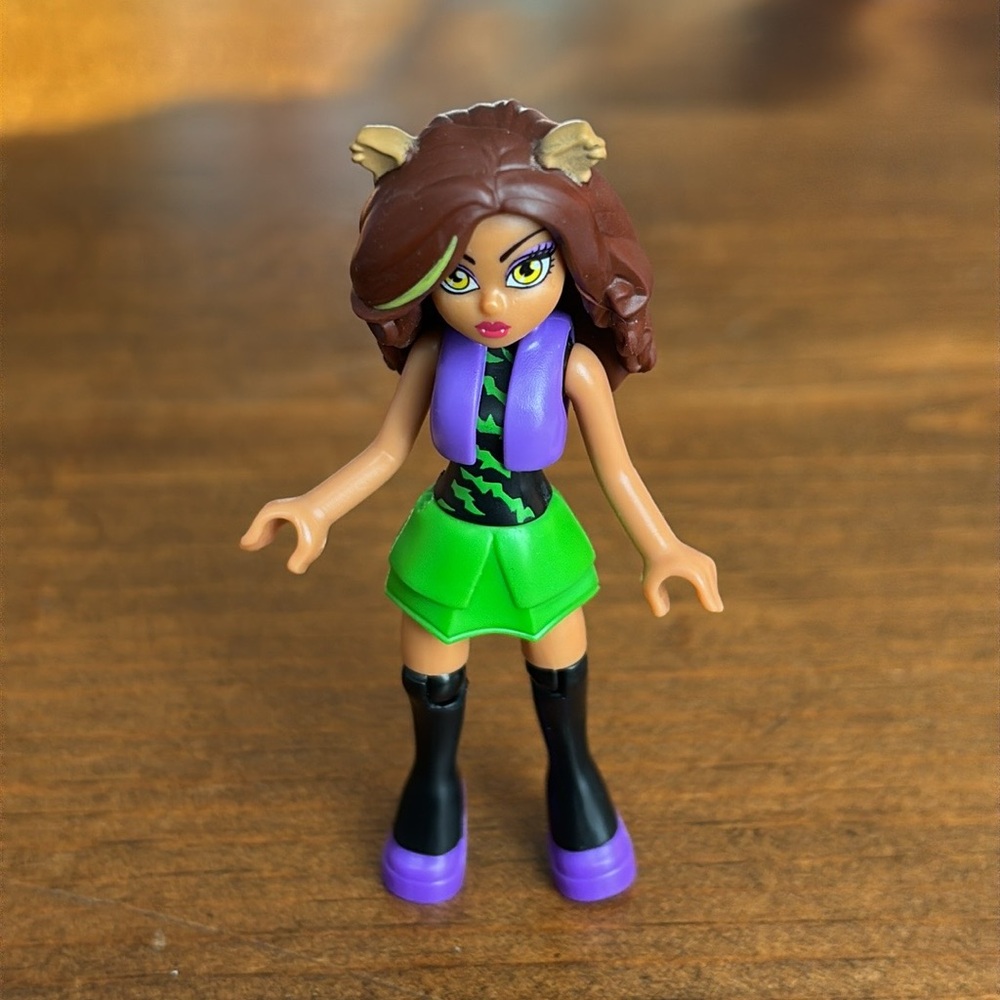 Monster High Mega Bloks Clawdeen Figure